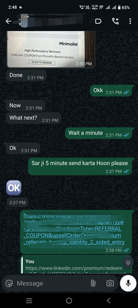 Happy Customer